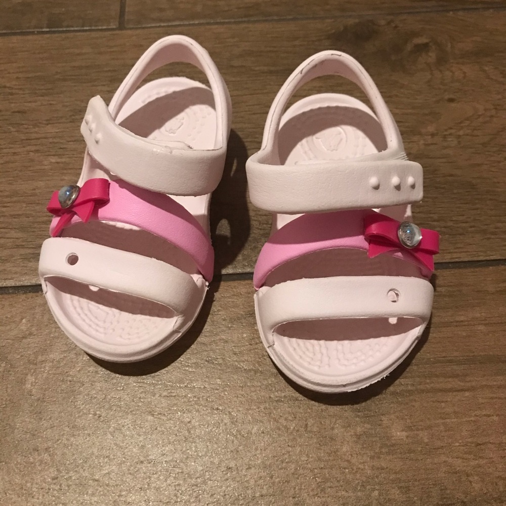 Infant Girls Keeley Charm Crocs Sandal